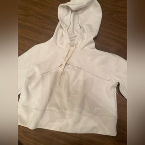 White lululemon hoodie size 4